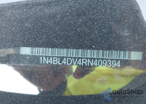2024 Nissan Altima Sv Fwd from USA, damaged, VIN 1N4BL4DV4RN409394